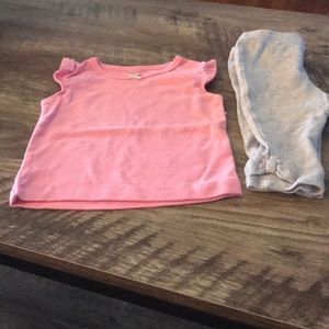 💙Cap sleeve Shirt & Capris (#025)